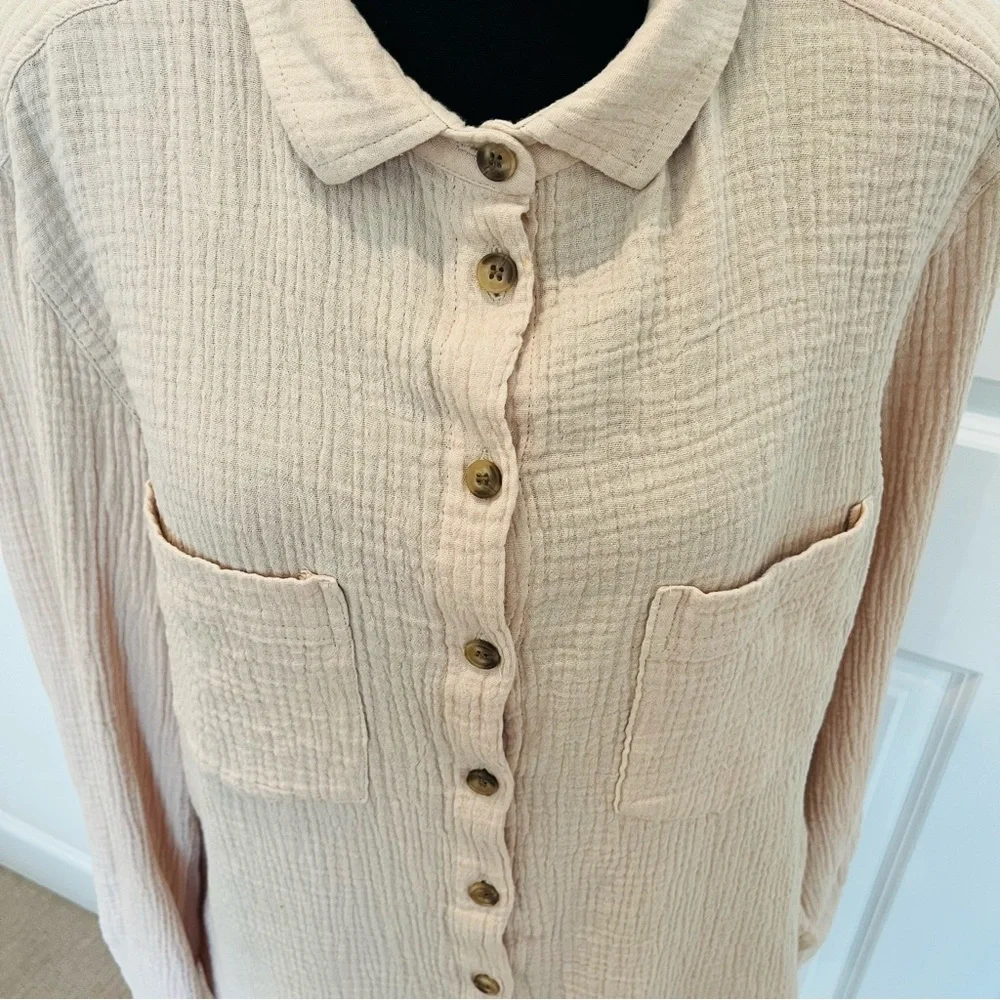 Alembika Recreation Button Down Top